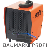 HEYLO Elektroheizer DE3XL W�rmeleistung 1,5 - 3 kW