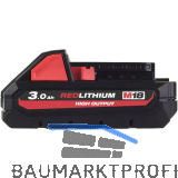 MILWAUKEE Akku / Ersatzakku M18 HB3 18 Volt / 3,0 Ah Li-Ion