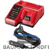 MILWAUKEE Auto-Ladeger�t M12-18 AC f�r 12, 14, 18 Volt Li-Ion