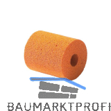 Auftragswalze zu Leimroller 75 Ausf�hrung: Schwammgummi 75 mm orange