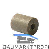 Auftragswalze zu Leimroller 75 Ausf�hrung: Vollgummi 75 mm braun