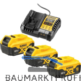 DEWALT Akku-Starterkit-Set DCB1104P3-QW 18 Volt/ 3 St�ck 5Ah Akkus und Ladeger�t