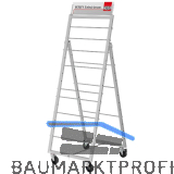 BESSEY Zwingenwagen ZW1 500 x 600 x 1460 mm f�r ca. 90 Zwingen