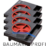 BESSEY Abstandhalter-Satz 4-tlg. AV2 Spannweite 5 - 20 mm