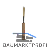 STUBAI Bildhauer-Stechbeitel geschliffen mit Holzheft Form 1 Breite 4 mm