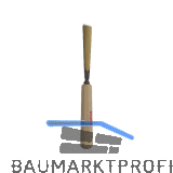 STUBAI Bildhauer-Stechbeitel geschliffen mit Holzheft Form 4 Breite 30 mm