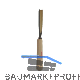 STUBAI Bildhauer-Stechbeitel geschliffen mit Holzheft Form 39 Breite 4 mm