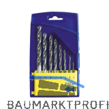 FISCH Holzspiralbohrer-Kassette 0120 Bohrer � 3-10 mm 8-teilig