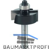 ENT Falzfr�ser mit Kugellager HW 31,7 x 12,7 mm