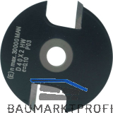 ENT Scheibennutfr�ser HW ohne Fr�sspindel 40 x 2 mm
