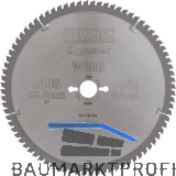 DEWALT Kreiss�geblatt HW � 305x3,2 30 mm Z80 Trapezzahn/Flachzahn (TR/FZ)negativ