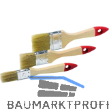 SCHULLER Pinsel Set mit Flachpinseln Breite 25, 35 und 50 mm 3-teilig