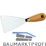 SCHULLER Malerspachtel mit ovalem Holzheft Breite 60 mm