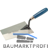Stukkaturkelle mit 180 mm Blatt fein poliert