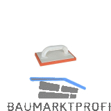 KAUFMANN Reibbrett mit 20 mm Schwammgummibelag feinporig 280 x 140 mm