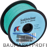 KAUFMANN Senklotschnur Polyethylen gr�n, auf Spule � 1,7 mm L�nge 50 m