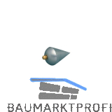 KAUFMANN Senklot Birnen Form aus Stahl 300 Gramm