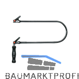 Pebaro Stahlrohr Laubs�gebogen mit Schnellspannvorrichtung 750K Ausladung 320 mm