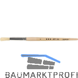 Anleger und Vergolder Pinsel Gr��e 4 � 8 mm mit Holzstiel roh