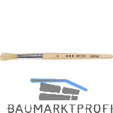 Anleger und Vergolder Pinsel Gr��e 8 � 12 mm mit Holzstiel roh