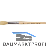 Anleger und Vergolder Pinsel Gr��e 10 � 14 mm mit Holzstiel roh