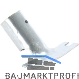 MASTA Metallstielhalter flach f�r Besenstiele bis Durchmesser 28 mm