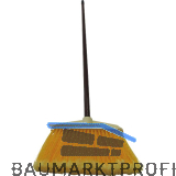 MASTA Haus und Hofbesen mit Kunststofffasern und Metallstiel L�nge 1300 mm