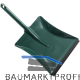 MASTA Kehrrichtschaufel aus Stahlblech mit Gummilippe Breite 215 mm