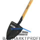 KRENHOF Stichschaufel geschmiedet mit Feder inkl. Stiel Gr��e 250 x 300 mm