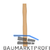 EBNER Hammerstiel Esche Natur gerade fassoniert f�r 600-800 g Hausgr. 31/20 mm