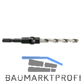 FESTOOL Centrotec Spiralbohrer M-Set HSS � 3,5 mm+Bohrhalter und 2 Ersatzbohrer