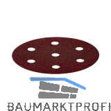 FESTOOL StickFix Schleifscheiben Rubin 2 � 90 mm Korn 220 f. Holzwerkstoffe/50St