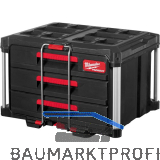MILWAUKEE Koffer mit 3 Schubladen Packout