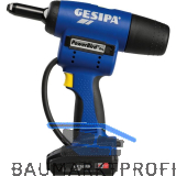 GESIPA Akku-Blindniet-Setzger�t PowerBird�Pro CAS 18 Volt / 2,0 Ah Li-Ion