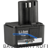 GESIPA Ersatzakku 14,4 Volt Li-Ion / 2,0 Ah