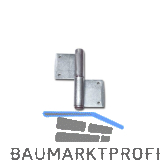 Fensternussband, rechts, Bandh�he 80 mm, Stahl verzinkt