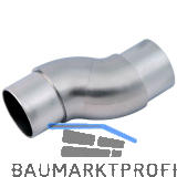 CROSO Edelstahlbogen flexibel f�r Rundrohr � 42,4 x 2,0 mm, Edelstahl V2A