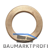 Zwischenring � 13,0/8,0 mm, H�he 2,5 mm, Messing blank