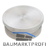 CROSO R�ndelkappe flach, � 42,4 x 2,0 mm, Edelstahl geschliffen V2A