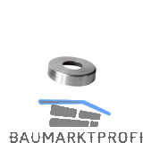 CROSO Abdeckrosette � 105 mm, Bohrung 42,8 mm, H�he 16 mm, Edelstahl V2A