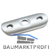 CROSO Handlauftr�ger-Platte f�r Rohr � 42,4 mm, Edelstahl geschliffen V2A