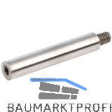 CROSO Verbindungsstift mit Gewindebohrung, � 12 mm, L�nge 75 mm,Edelstahl V2A