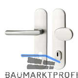 SH-Wechselgarnitur ARC - auf Schild PZ88, mit Kzs., Edelstahl, RC2, H�he 16 mm