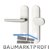 SH-Wechselgarnitur BR�NN - auf Schild PZ88, ohne Kzs., Edelstahl, RC2