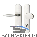 SH-Wechselgarnitur VERONESE-auf Schild PZ88, mit Kzs., Edelstahl, RC2