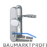 SH-Wechselgarnitur NEW YORK-auf Schild PZ88, 57-67, Kzs., Kl2, Edelstahl Eff.