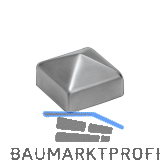 Pfosten-Abdeckkappen f�r Holzpfosten 40 x 40, Edelstahl geschliffen V2A