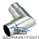 CROSO Eckbogen rund 90� f�r Rohr � 33,7 x 2,0 mm, Edelstahl geschliffen V2A
