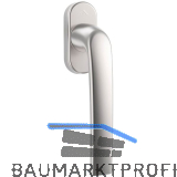 ROTO Fenstergriff SAMBA VK 7 x 43 mm, Aluminium silber eloxiert