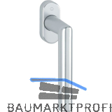 HOPPE Fenstergriff AMSTERDAM - Secustik, VK 7 x 32 - 42 mm, silber eloxiert